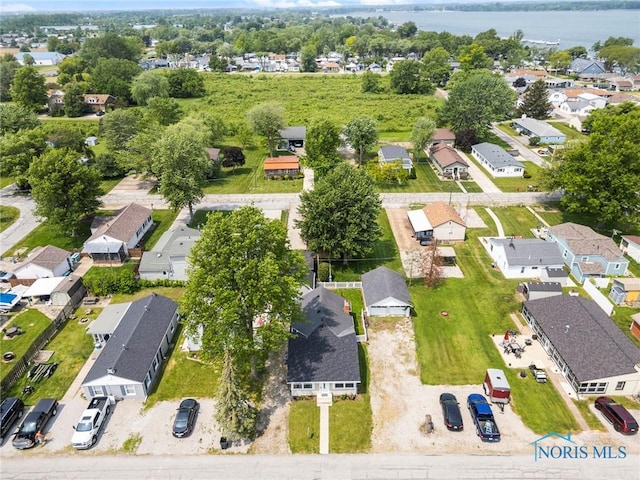254 N Worthy St, Marblehead, OH 43440 - aerial view of property and surrounding area with nearby suburban area