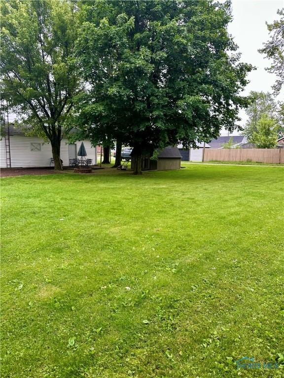 314 Jewett Ave, North Baltimore, OH 45872 - view of yard