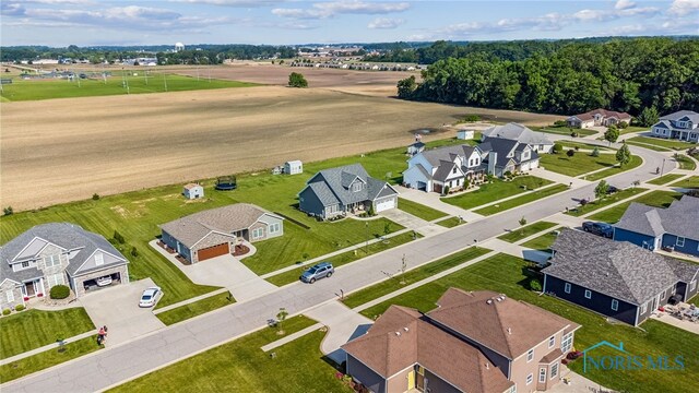 1209 Apache Dr, Wauseon, OH 43567 - aerial perspective of suburban area