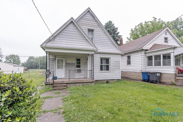 2721 Fremont St, Toledo, OH 43605 - view of front of house with covered porch