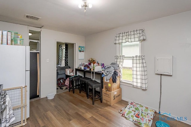 2721 Fremont St, Toledo, OH 43605 - dining room with wood finished floors and baseboards