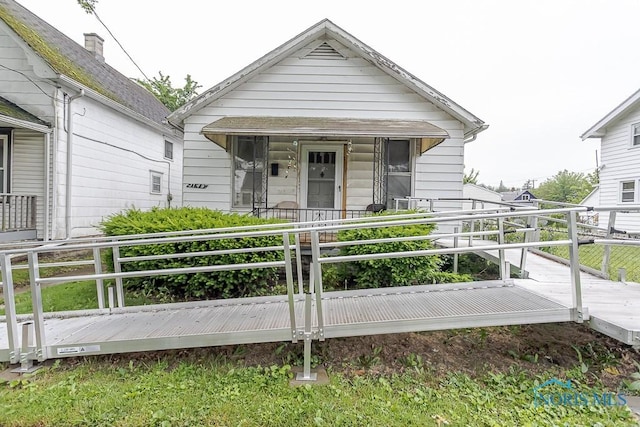 3149 Brigham St, Toledo, OH 43608 - view of shotgun-style home