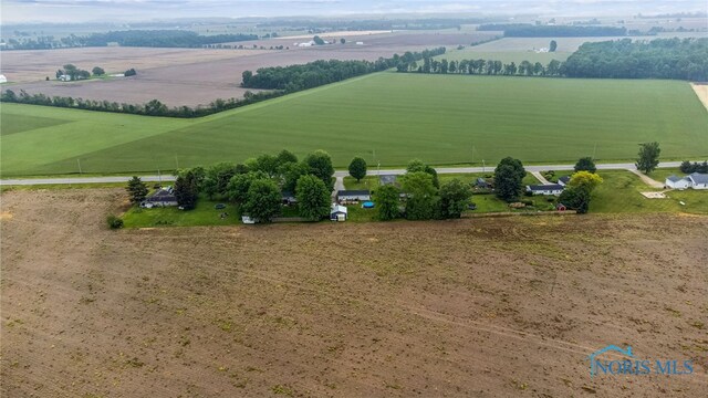 8399 W State Route 12, Fostoria, OH 44830 - overview of rural landscape with farmland