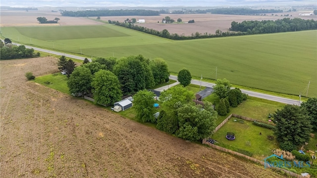 8399 W State Route 12, Fostoria, OH 44830 - aerial view of sparsely populated area with abundant farmland