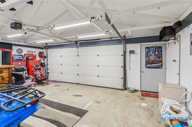 8399 W State Route 12, Fostoria, OH 44830 - garage with a garage door opener