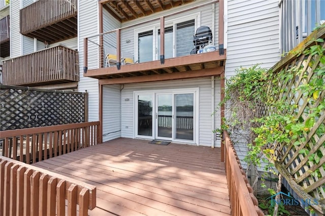 2543 Broadway St Unit 2543, Toledo, OH 43609 - view of deck