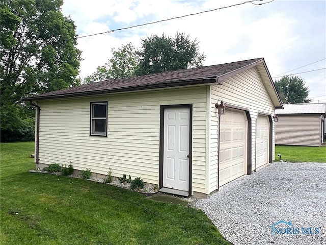 430 W Johnson St, Upper Sandusky, OH 43351 - view of detached garage