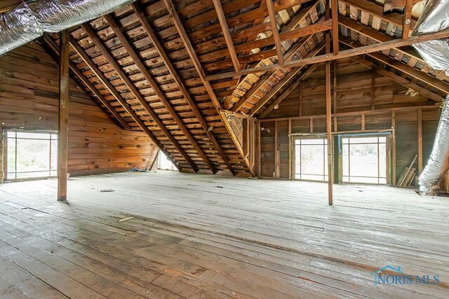 2740 Robinwood Ave, Toledo, OH 43610 - attic featuring an upstairs landing