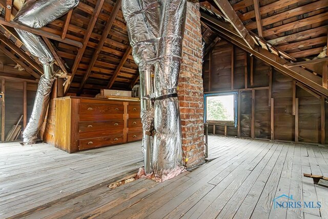 2740 Robinwood Ave, Toledo, OH 43610 - view of unfinished attic
