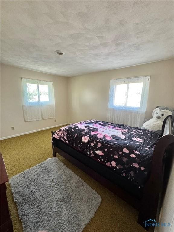 534 S Butternut St, Deshler, OH 43516 - bedroom with carpet flooring and a textured ceiling