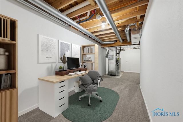 8805 Birchfield Rd, Sylvania, OH 43560 - office with carpet flooring and baseboards