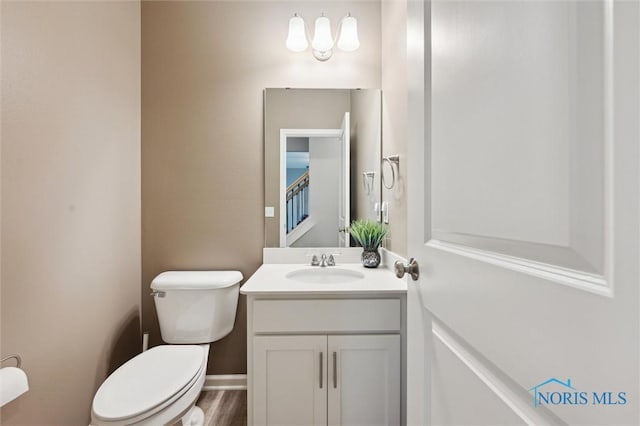 8805 Birchfield Rd, Sylvania, OH 43560 - bathroom featuring toilet and vanity
