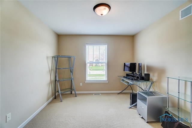 8971 N Park Lake Cir, Sylvania, OH 43560 - carpeted home office featuring baseboards
