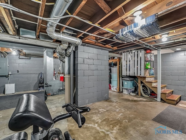 2238 Oak Grove Pl, Toledo, OH 43613 - view of unfinished below grade area