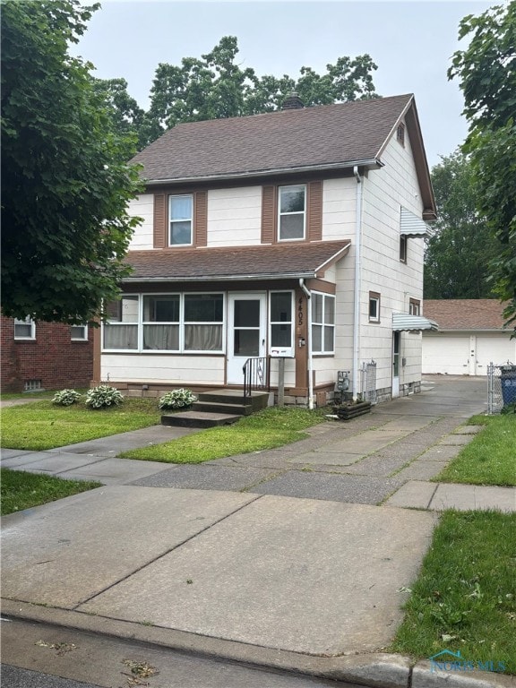 4405 Vermaas Ave, Toledo, OH 43612 - view of front of house featuring a shingled roof