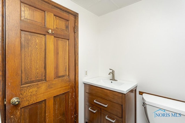 716 Maple St, Perrysburg, OH 43551 - bathroom with vanity and toilet