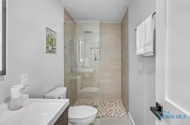 2709 Derby Rd, Ottawa Hills, OH 43615 - bathroom with vanity and tiled shower