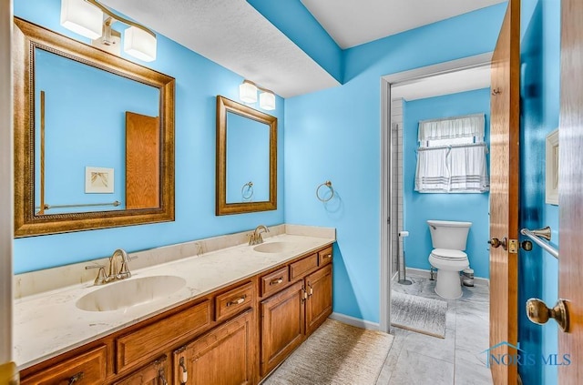 2709 Derby Rd, Ottawa Hills, OH 43615 - bathroom with double vanity and toilet