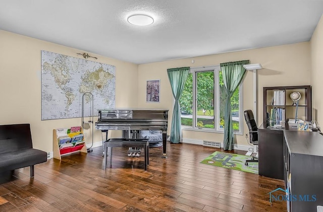 2709 Derby Rd, Ottawa Hills, OH 43615 - home office with hardwood / wood-style flooring and baseboards