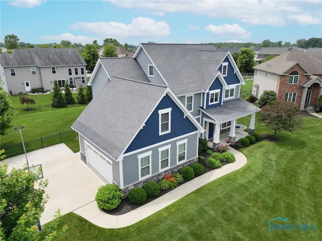 9211 Stable Creek Ct, Sylvania, OH 43560 - aerial perspective of suburban area