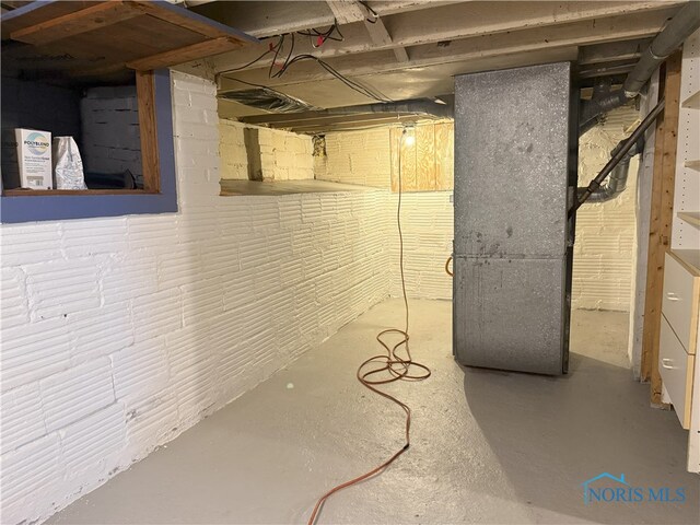 831 Butler St, Toledo, OH 43605 - view of unfinished basement