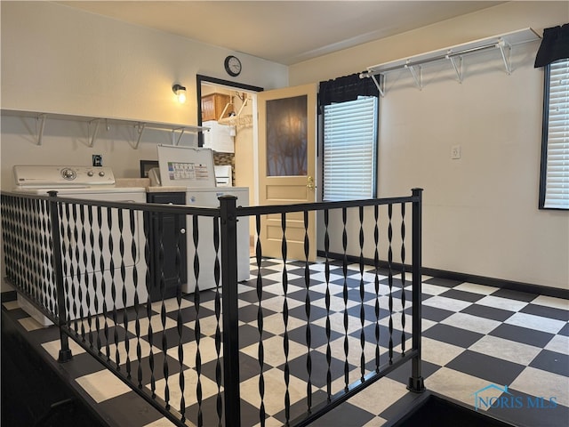 831 Butler St, Toledo, OH 43605 - hallway featuring light flooring and baseboards