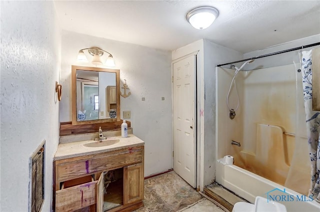 225 2nd St, Latty, OH 45855 - bathroom with shower / tub combo and vanity
