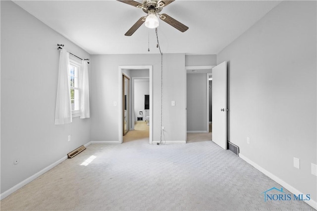5431 Cresthaven Ln Unit 4, Toledo, OH 43614 - unfurnished bedroom with carpet floors and a ceiling fan