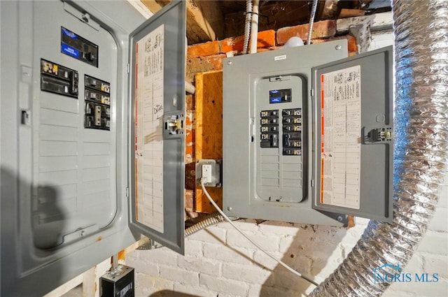 2727 Robinwood Ave, Toledo, OH 43610 - utility room featuring electric panel