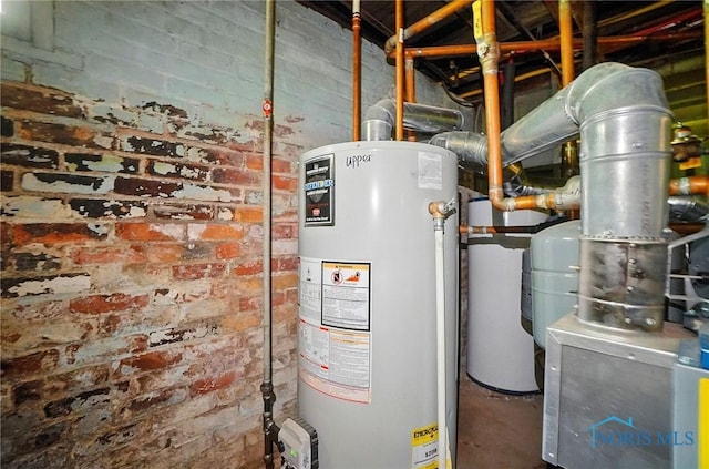 2727 Robinwood Ave, Toledo, OH 43610 - utilities with water heater