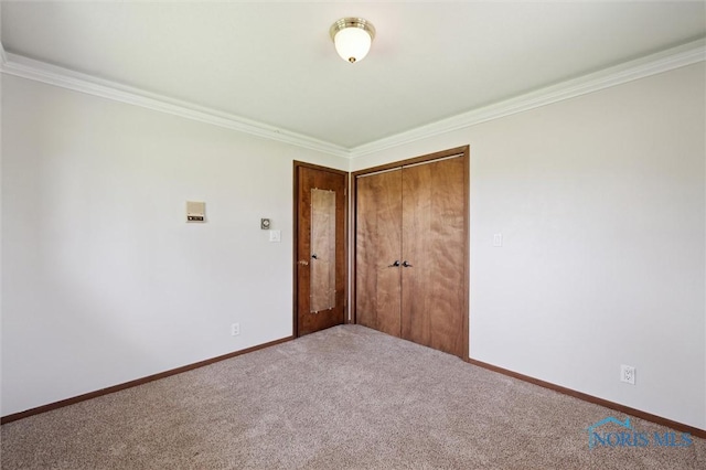 17715 Mitchell Rd, Bowling Green, OH 43402 - carpeted spare room with ornamental molding
