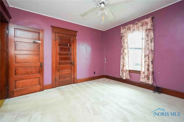 12044 W Duff Washa Rd, Oak Harbor, OH 43449 - unfurnished room featuring carpet and ceiling fan