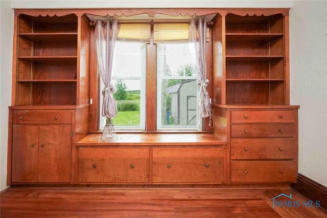 12044 W Duff Washa Rd, Oak Harbor, OH 43449 - interior space featuring wood finished floors