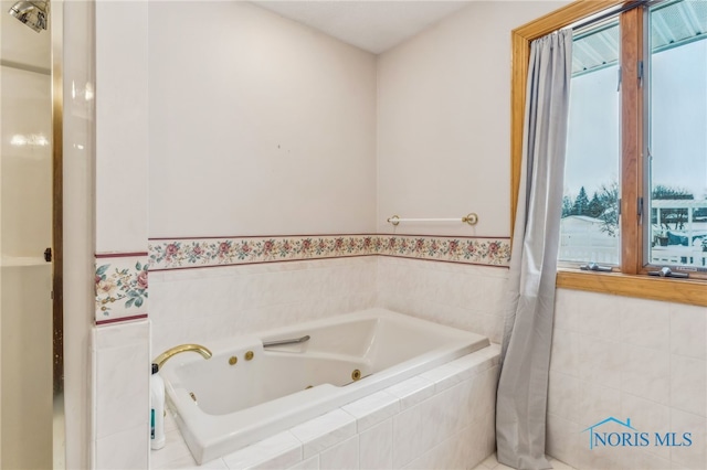 1411 Sawmill Bnd, Findlay, OH 45840 - bathroom with a tub with jets