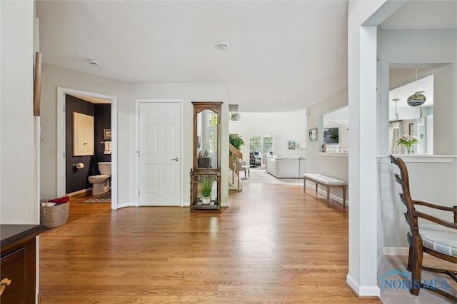 7445 Country Commons Ln Unit 7445, Sylvania, OH 43560 - foyer featuring light wood-style floors and baseboards