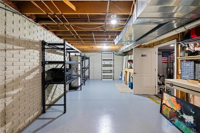 7910 Quail Creek Rd, Maumee, OH 43537 - view of unfinished basement