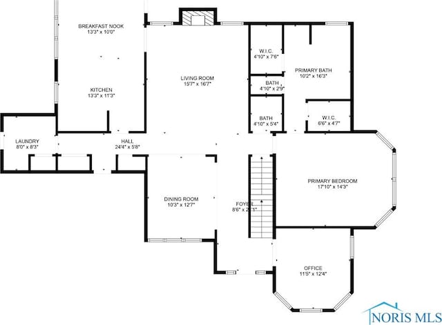 7910 Quail Creek Rd, Maumee, OH 43537 - view of property floor plan