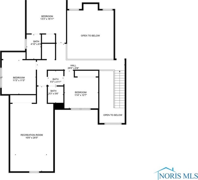 7910 Quail Creek Rd, Maumee, OH 43537 - view of room layout