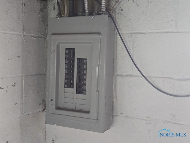 1133 Sherman St, Toledo, OH 43608 - utility room with electric panel