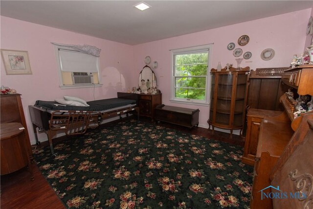 2823 Wicklow Rd, Toledo, OH 43606 - bedroom featuring wood finished floors and cooling unit