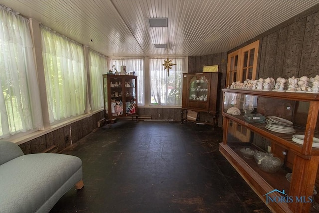 2823 Wicklow Rd, Toledo, OH 43606 - miscellaneous room with wooden walls