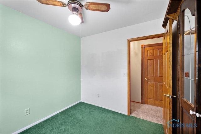 6005 Bahiamar Rd, Toledo, OH 43611 - unfurnished room featuring carpet flooring and a ceiling fan