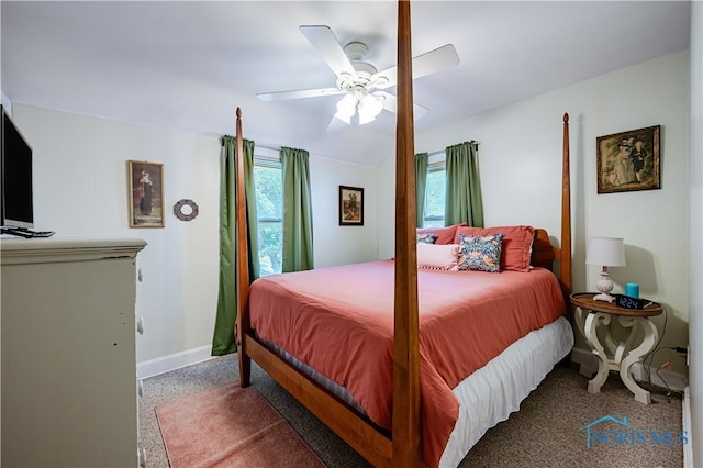 3714 Kershaw Ave, Toledo, OH 43613 - bedroom with multiple windows and ceiling fan