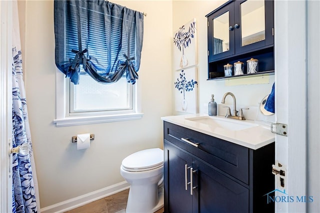 3714 Kershaw Ave, Toledo, OH 43613 - bathroom with vanity and toilet