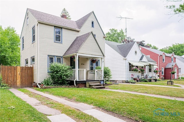 3714 Kershaw Ave, Toledo, OH 43613 - view of front of property featuring covered porch and roof with shingles