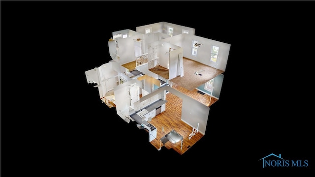 628 W Maple St, Clyde, OH 43410 - view of property floor plan