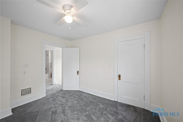 3504 Willys Pkwy, Toledo, OH 43612 - unfurnished bedroom featuring carpet floors and a ceiling fan