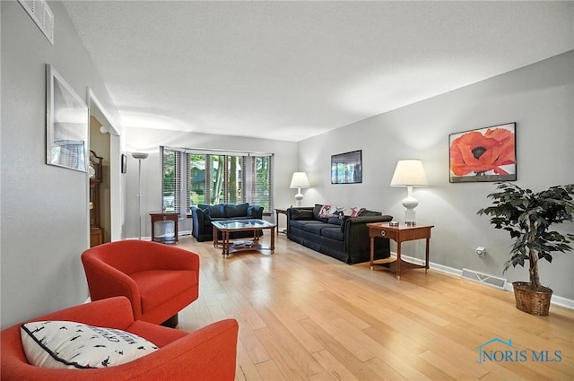 4329 Woodbriar Dr, Toledo, OH 43623 - living area featuring light wood-style floors and baseboards