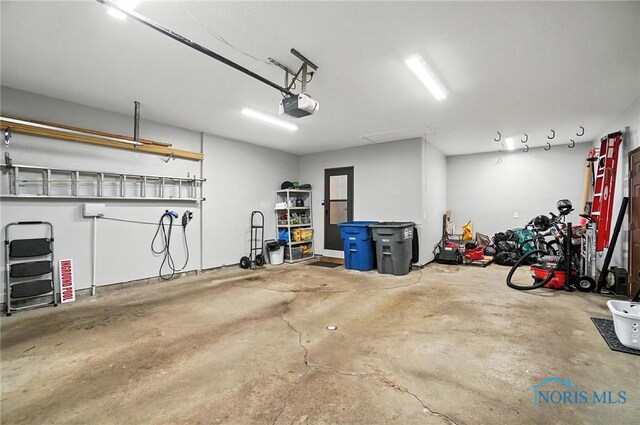 4329 Woodbriar Dr, Toledo, OH 43623 - garage with a garage door opener