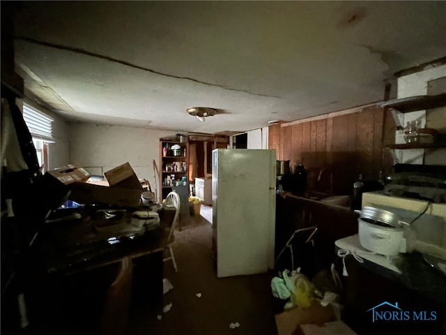 111 Bertha Ave, Clyde, OH 43410 - miscellaneous room with wood walls